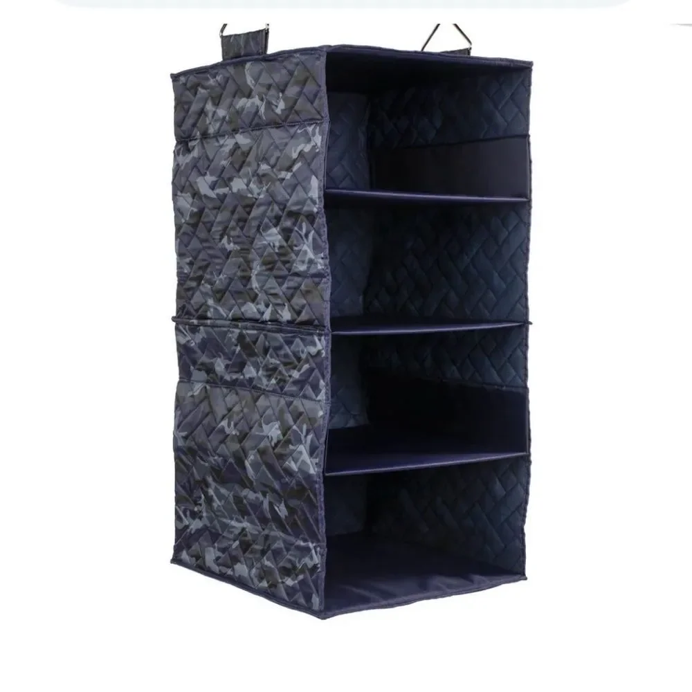 New With Tags Lug Hitch Convertible Hanging Organizer in Love Stripe Black